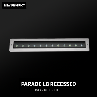 PARADE LB Recessed. <br>New perspectives.